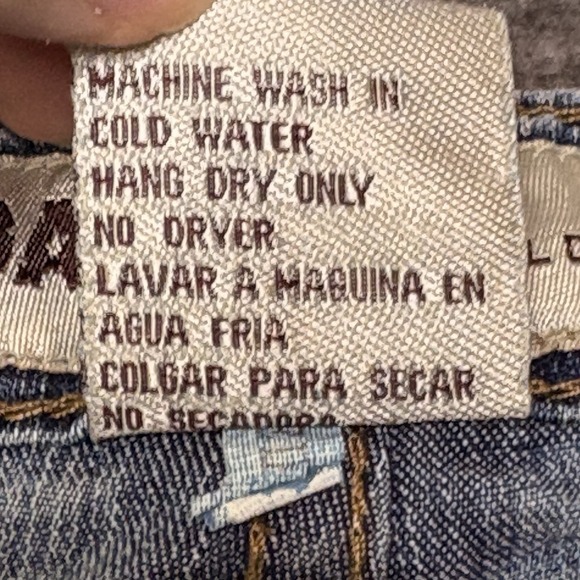 Vintage Daniel Original Design Floral Hand-Painted Embellished Jeans Womens 9/10 - Picture 12 of 12